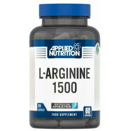 Applied Nutrition L-аргинин 1500 мг 120 капсул: цены и характеристики