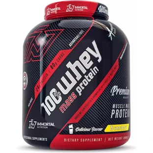 Immortal Nutrition 100% Whey Mass Protein Сывороточный протеин со вкусом банана 3 кг