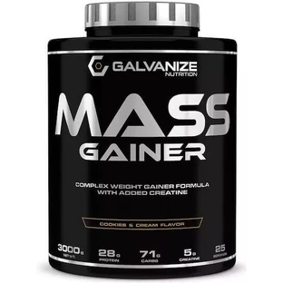Гейнер Galvanize Nutrition з креатином та смаком печива і вершків 3 кг