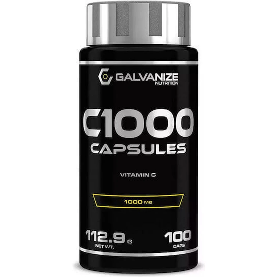 Galvanize Nutrition C1000 Вітамін для підтримки імунітету, шкіри та антиоксидантної дії 1000 мг 100 капс.: ціни та характеристики