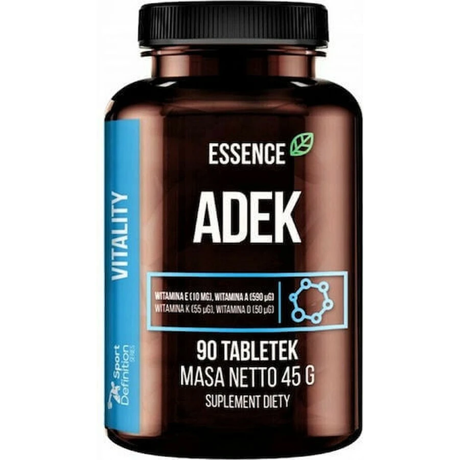 Полівітамінний комплекс для шкіри та здоров'я яєць Essence Nutrition Adek 90 таблеток: ціни та характеристики
