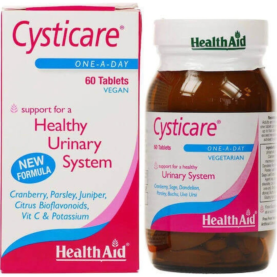 Health Aid Cysticare Special Dietary Supplement 60 tabs: цены и характеристики