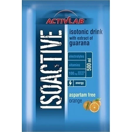 ActivLab IsoActive Изотонический напиток с экстрактом гуараны Апельсин 31,5гр: цены и характеристики