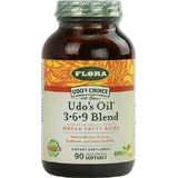 Flora Олія насіння льону Омега 3-6-9 90 м'яких гелів Неароматизована