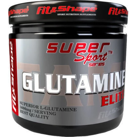 Fit & Shape Super Sport Series Glutamine Elite 500гр без смаку: ціни та характеристики