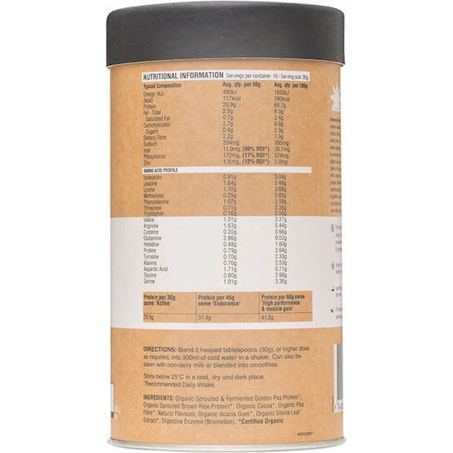 Amazonia Raw Protein Isolate Органический изолят протеина без глютена и лактозы со вкусом кокоса 1 кг: цены и характеристики