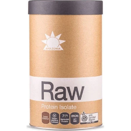 Amazonia Raw Protein Isolate Органический изолят протеина без глютена и лактозы со вкусом кокоса 1 кг: цены и характеристики