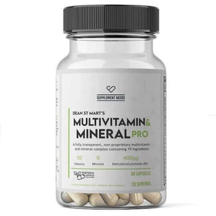 Supplement Needs Мультивитамин Минерал Про Мультивитамин 30 капс