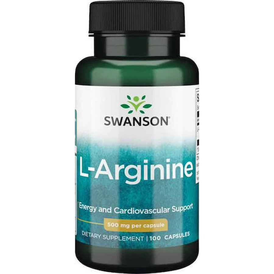 Swanson L-Αrginine 500mg 100 Capsules Unflavoured: цены и характеристики