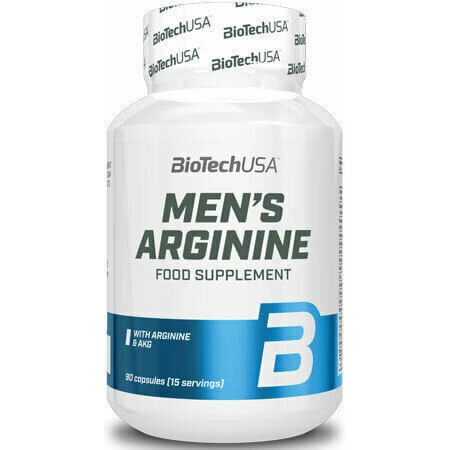 Чоловічий аргінін від Biotech USA з AKG 90 капсул: ціни та характеристики