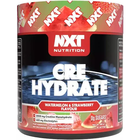Nxt Nutrition Cre-Hydrate Watermelon & Strawberry 180gr: ціни та характеристики