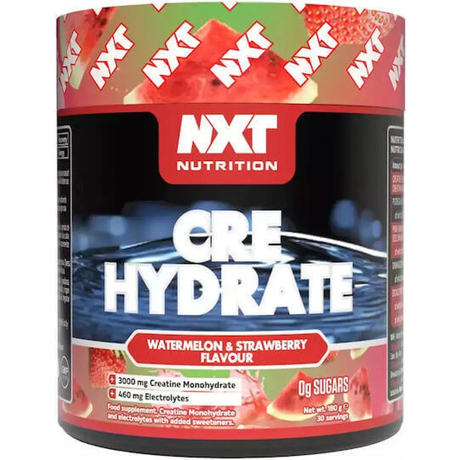 Nxt Nutrition Cre-Hydrate Watermelon & Strawberry 180gr: ціни та характеристики