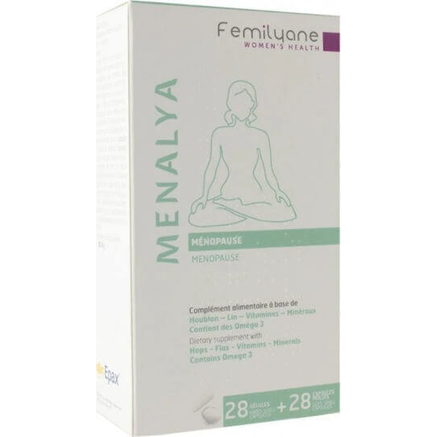 Bailleul Laboratoires Femilyane Menalya Menopause Menopause Supplement 56 caps: цены и характеристики