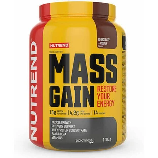 Nutrend Mass Gain Сывороточный протеин со вкусом шоколада и какао 1 кг