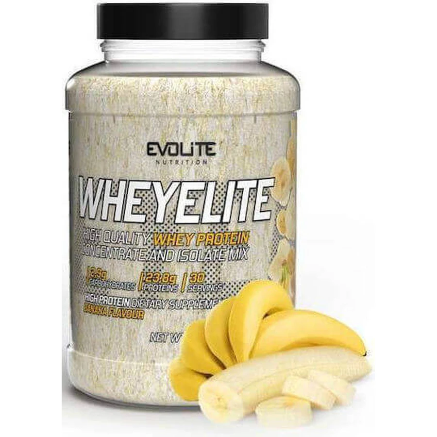 Evolite Whey Elite Сывороточный протеин со вкусом банана 900 гр.: цены и характеристики
