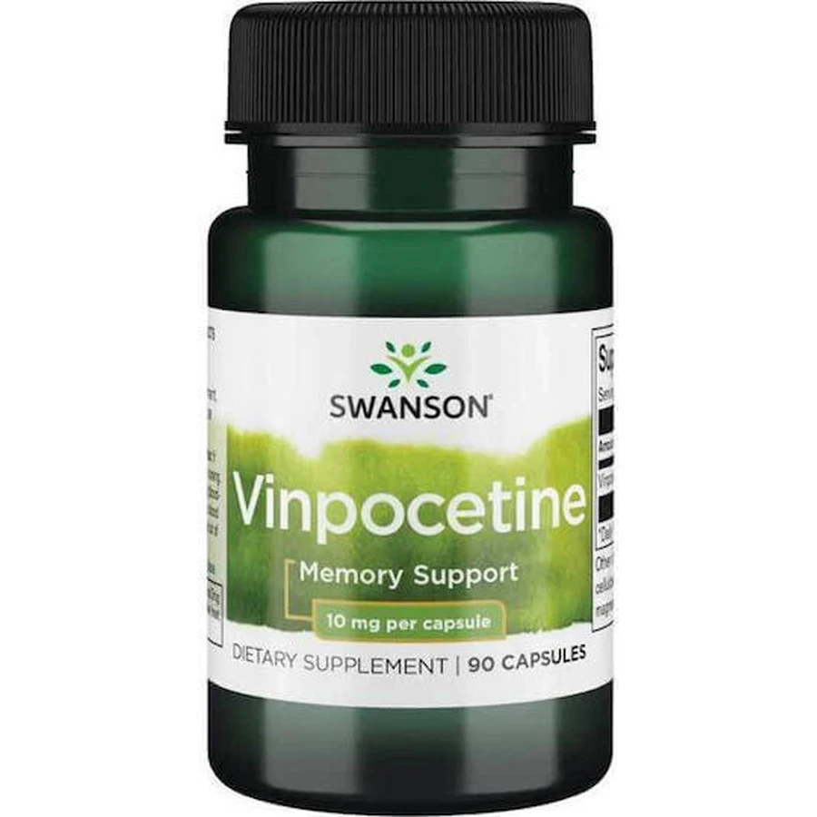 Swanson Винпоцетин 10 мг Добавка для памяти 90 капс: цены и характеристики