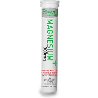 Power Health Magnesium+ 300 мг 20 шипучих таблеток со вкусом лимона