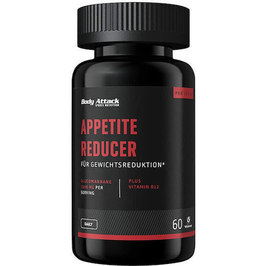 Body Attack Appetite Reducer Weight Loss Supplement 60 растительных капсул: цены и характеристики