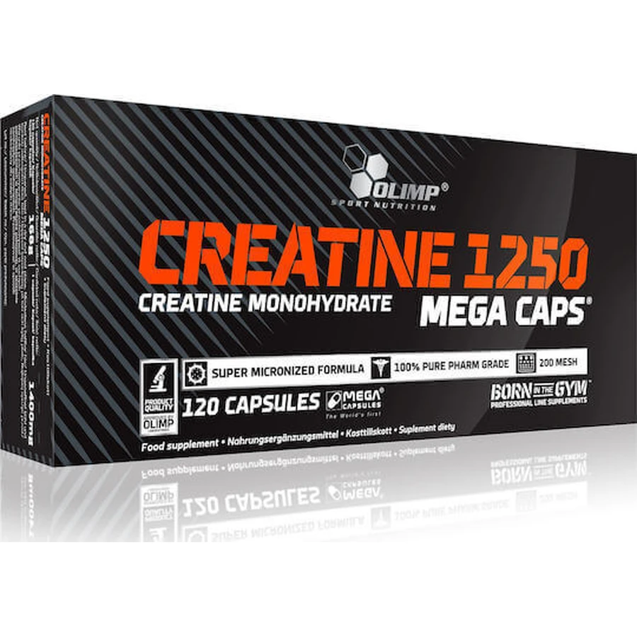 Olimp Sport Nutrition Creatine Monohydrate 1250 120 капсул: ціни та характеристики