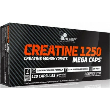 Olimp Sport Nutrition Creatine Monohydrate 1250 120 капсул: ціни та характеристики
