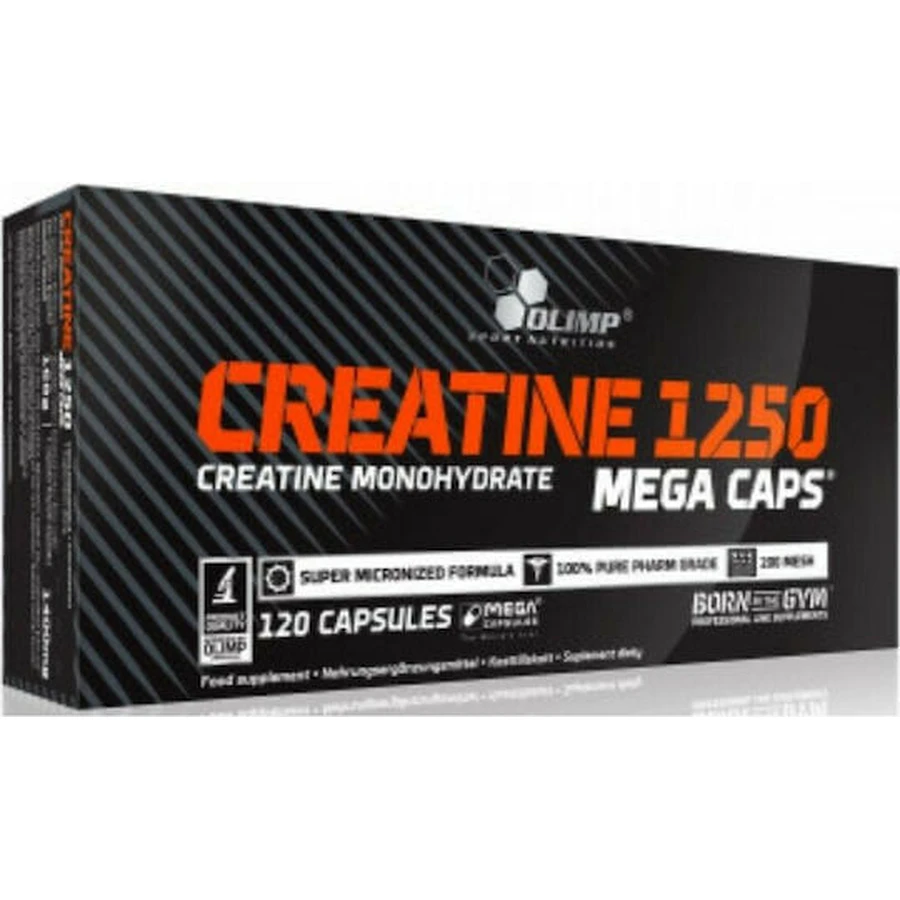 Olimp Sport Nutrition Creatine Monohydrate 1250 120 капсул: ціни та характеристики
