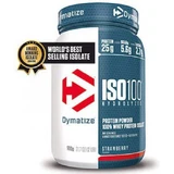 Dymatize ISO 100 Гідролізований сироватковий протеїн без глютену зі смаком шоколадного фундука 932г