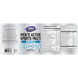 Now Foods Men's Active Sports Multi 90 капсул moi