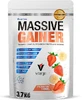 Quamtrax Nutrition Premium Premium Massive Gainer Vitargo с клубнично-банановым вкусом 3,7 кг