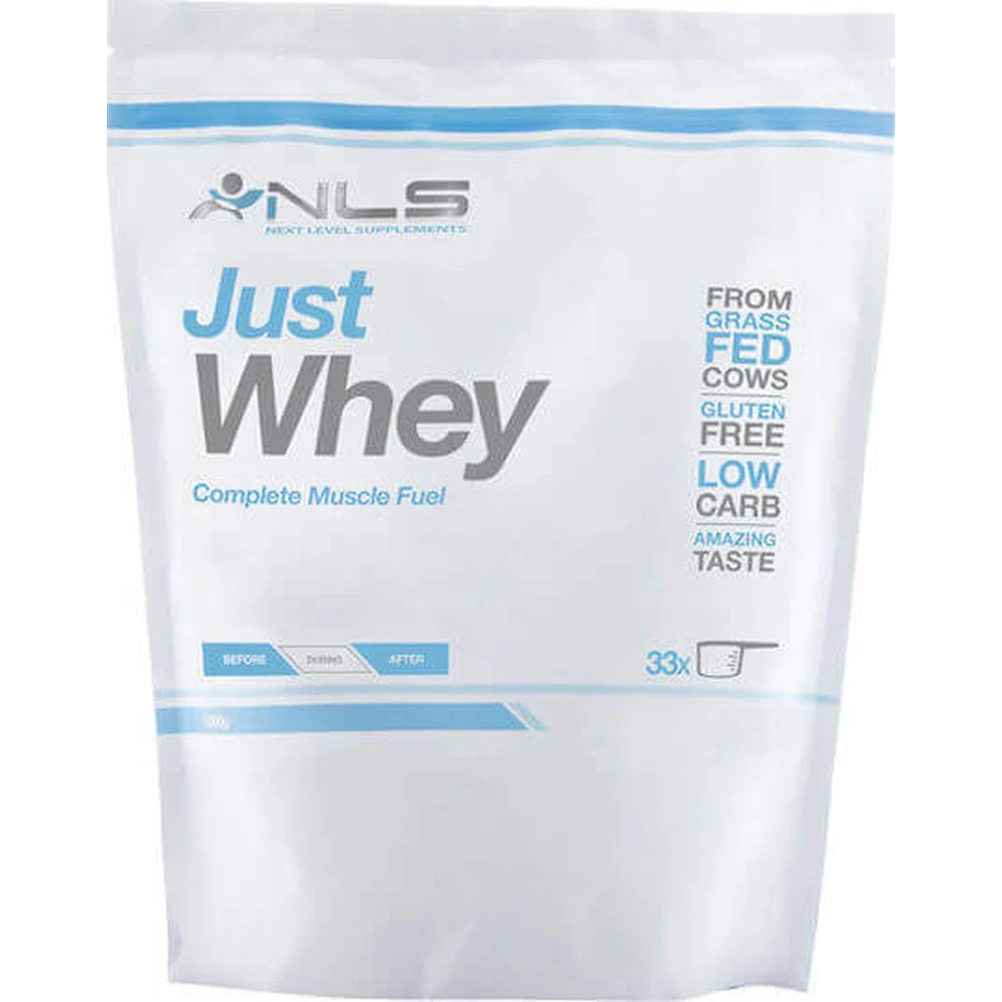 NLS Just Whey Сывороточный протеин Сывороточный протеин без глютена со вкусом шоколада и фундука 1 кг: цены и характеристики