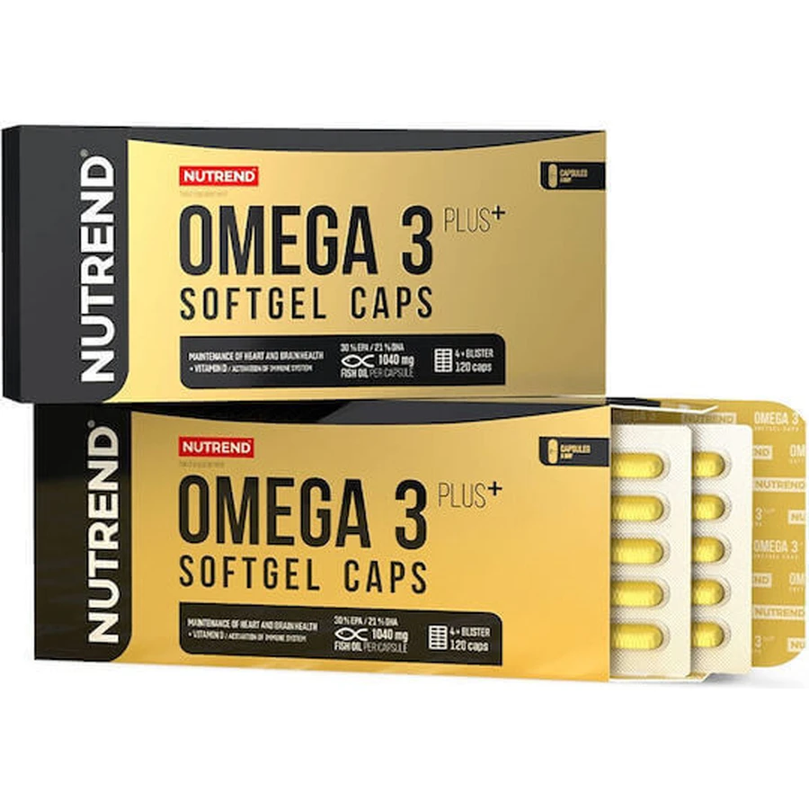 Капсули Nutrend Plus Softgel Caps 120 капсул без смаку: ціни та характеристики