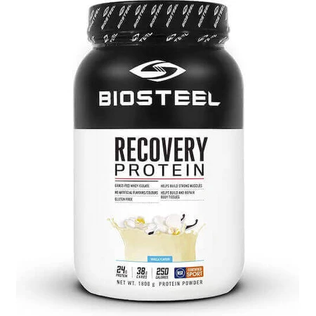 Biosteel Recovery Protein Plus с ванильным вкусом 1,8 кг: цены и характеристики