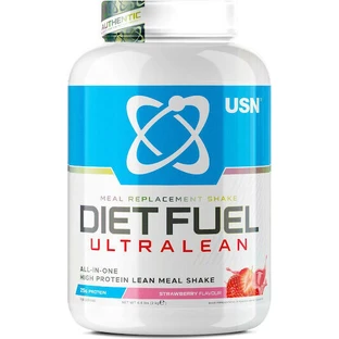 USN Meal Replacement Shake Коктейль для замены питания DietFuel UltraLean со вкусом клубники 2 кг