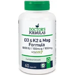 Doctor's Formulas D3 & K2 & Mag Vitamin Formula для укрепления иммунной системы и здоровья яиц 60 капс: цены и характеристики