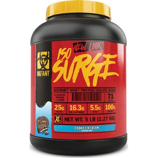 Mutant Iso Surge Whey Protein со вкусом печенья и сливок 2,27 кг