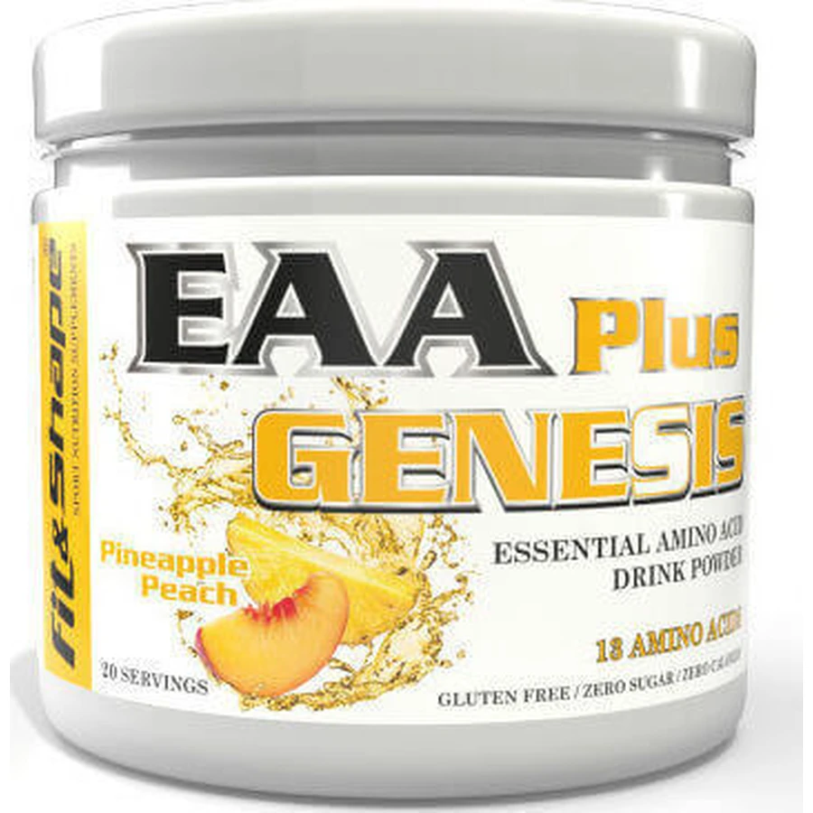 Fit & Shape Genesis EAA Plus 310гр Персик Ананас: ціни та характеристики