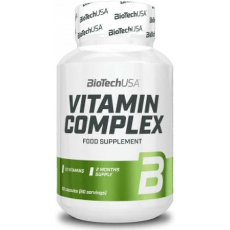 Вітамінний комплекс Biotech USA Мультивітамінний полівітамінний комплекс для енергії, імунної системи та зміцнення волосся 60 капс.: ціни та характеристики