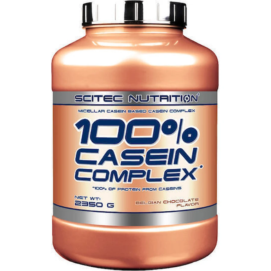 Scitec Nutrition 100% казеїновий комплекс без глютену зі смаком бельгійського шоколаду 2,35 кг: ціни та характеристики