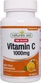 Natures Aid Vitamin C Time Release Vitamin for Immune Boosting, Skin &amp; Antioxidant Action 1000mg 40 Tablets