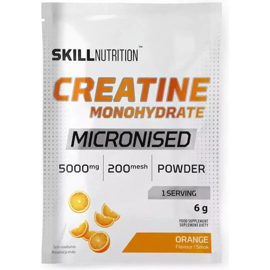 Микронизированный креатин моногидрат 6 г Skill Nutrition Orange: цены и характеристики