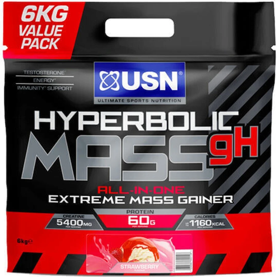 USN Hardcode Hyperbolic Mass з креатином та шоколадним смаком 6 кг: ціни та характеристики