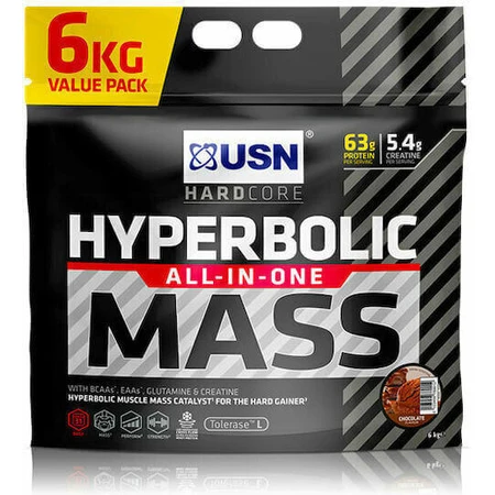 USN Hardcode Hyperbolic Mass з креатином та шоколадним смаком 6 кг: ціни та характеристики