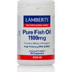 Lamberts Maximum Strength Pure Fish Oil Рыбий жир 1100 мг 60 капс неароматизированный: цены и характеристики