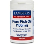Lamberts Maximum Strength Pure Fish Oil Рыбий жир 1100 мг 60 капс неароматизированный: цены и характеристики