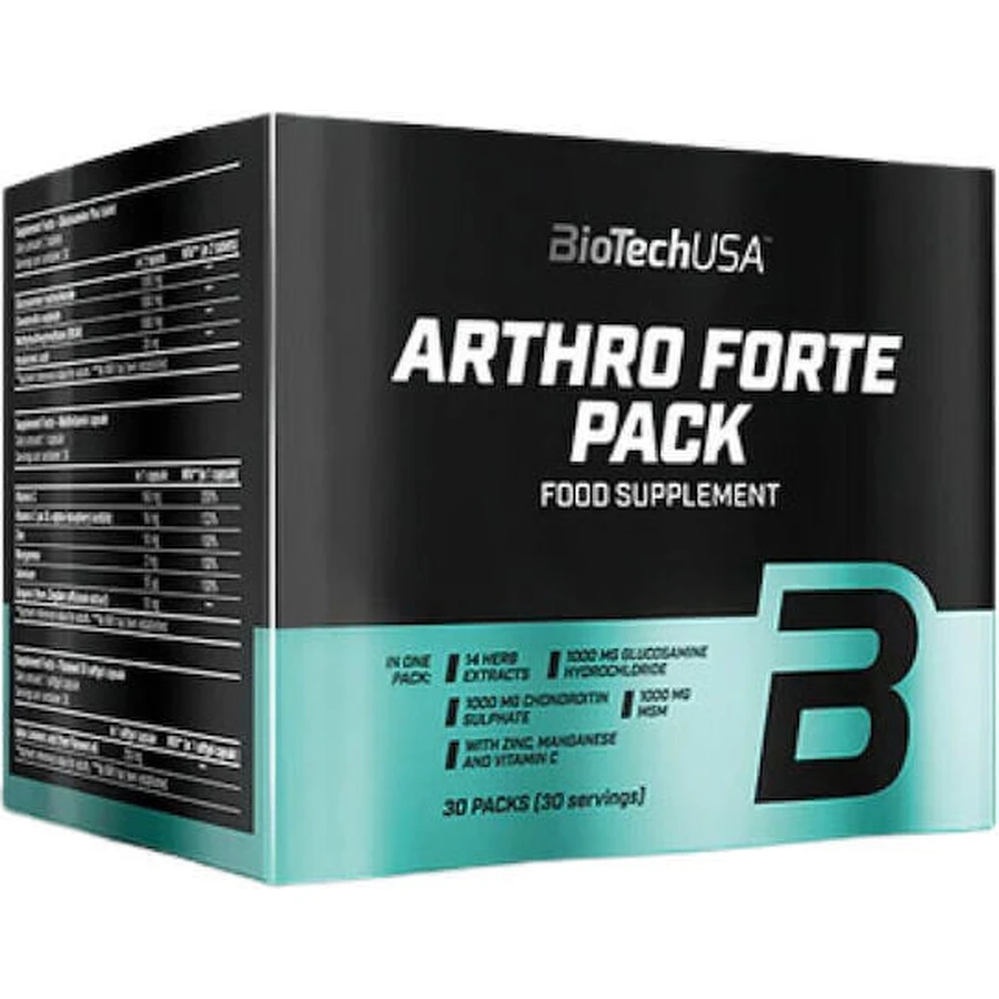 Biotech USA Arthro Forte Pack Добавка для здоров'я суглобів та кісток 30 пакетиків: ціни та характеристики