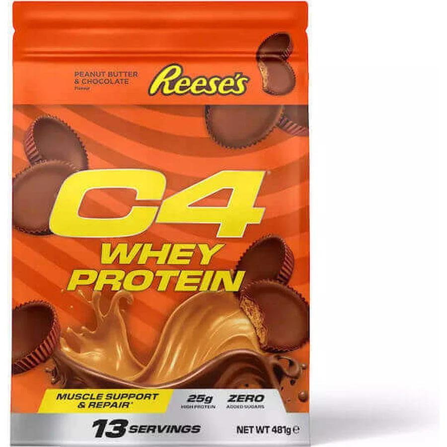 Cellucor C4 Whey Protein Сывороточный протеин Сывороточный протеин без глютена со вкусом арахисового масла и шоколада Reese's 481гр: цены и характеристики