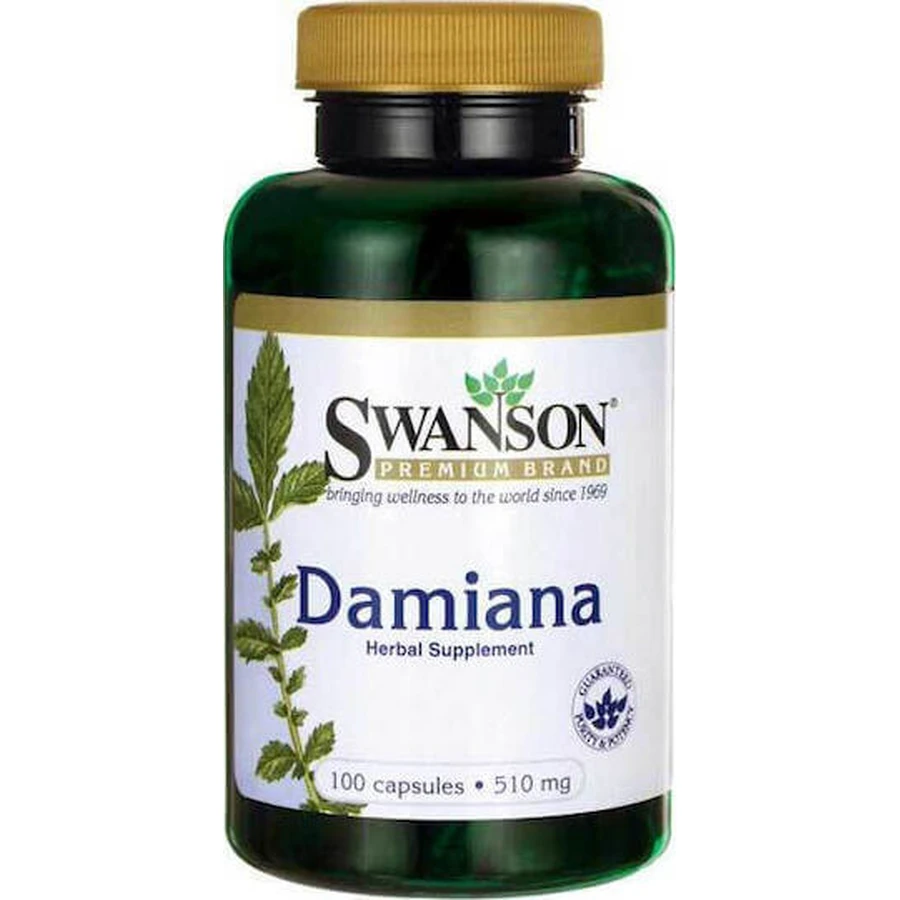 Swanson Дамиана 510 мг 100 капс: цены и характеристики