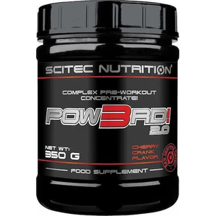 Scitec Nutrition Pow3rd! 2.0 Предтреніровочная добавка 350гр Peach Power