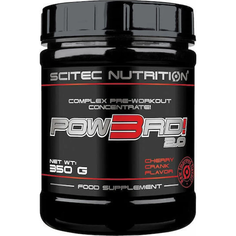 Scitec Nutrition Pow3rd! 2.0 Предтреніровочная добавка 350гр Peach Power: ціни та характеристики