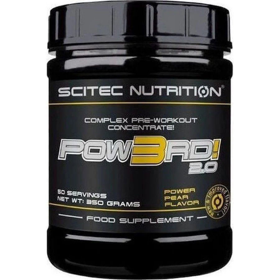 Scitec Nutrition Pow3rd! 2.0 Предтреніровочная добавка 350гр Peach Power: ціни та характеристики