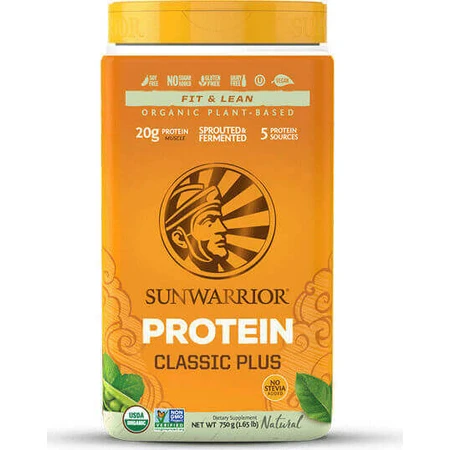 Sunwarrior Classic Plus Органический рисовый протеин без глютена и лактозы с натуральным вкусом 750 гр.: цены и характеристики